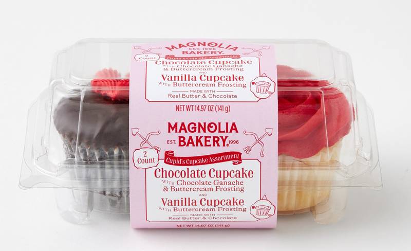 Magnolia Bakery Chocolate & Vanilla Buttercream Cupcakes 2ct