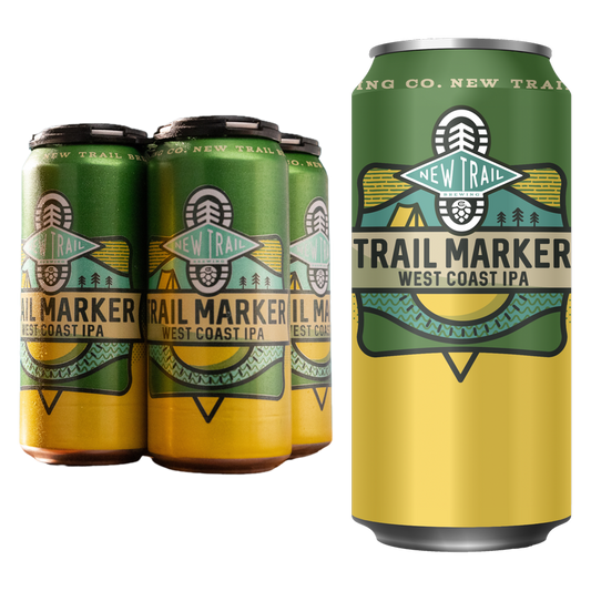 New Trails Trail Marker IPA 4pk 16oz Can 6.5% ABV