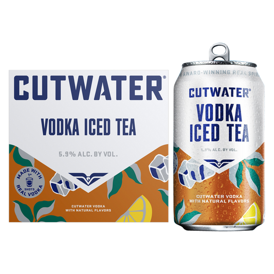 Cutwater Vodka Iced Tea 4pk 12oz Cans