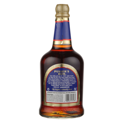 Pusser's Rum Dark 750ml