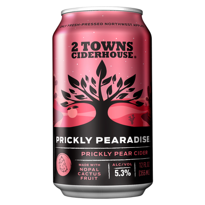 2 Towns Prickly Pearadise Cider 6pk 12oz Can 5.3% ABV
