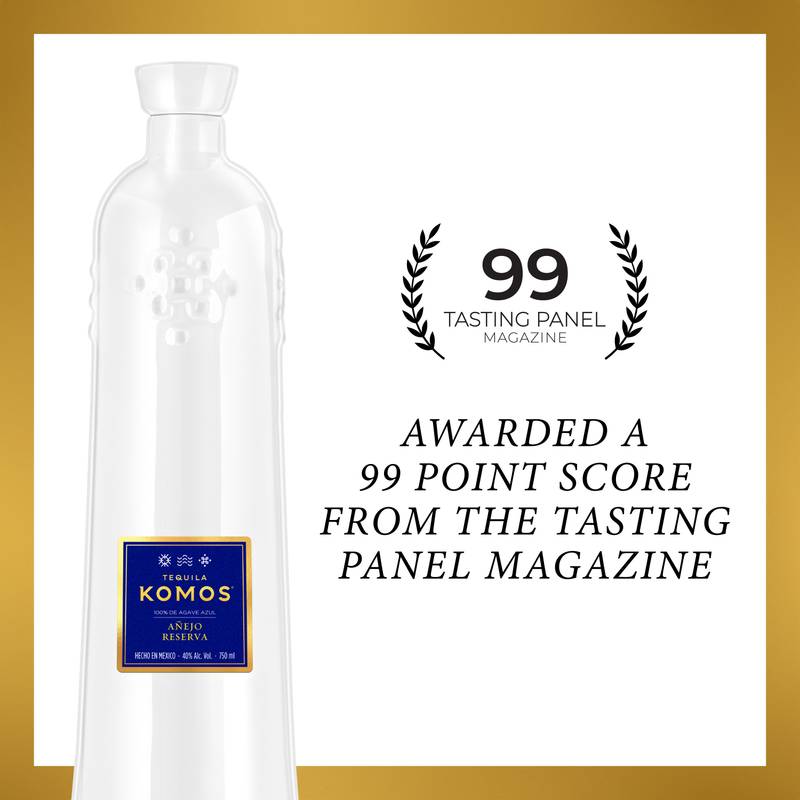 Komos Anejo Reserva Tequila 750ml (80 proof)