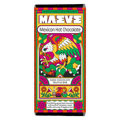MAEVE Mexican Hot Chocolate Truffle Bar, 2.5 oz