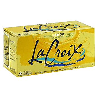 La Croix Lemon Sparkling Water 8pk 12oz Can