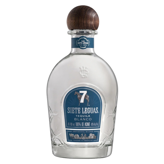 Siete Leguas Tequila Blanco 700ml (80 Proof)