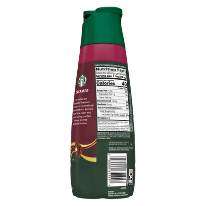 Starbucks Chestnut Praline Inspired Dairy Creamer 28oz Btl