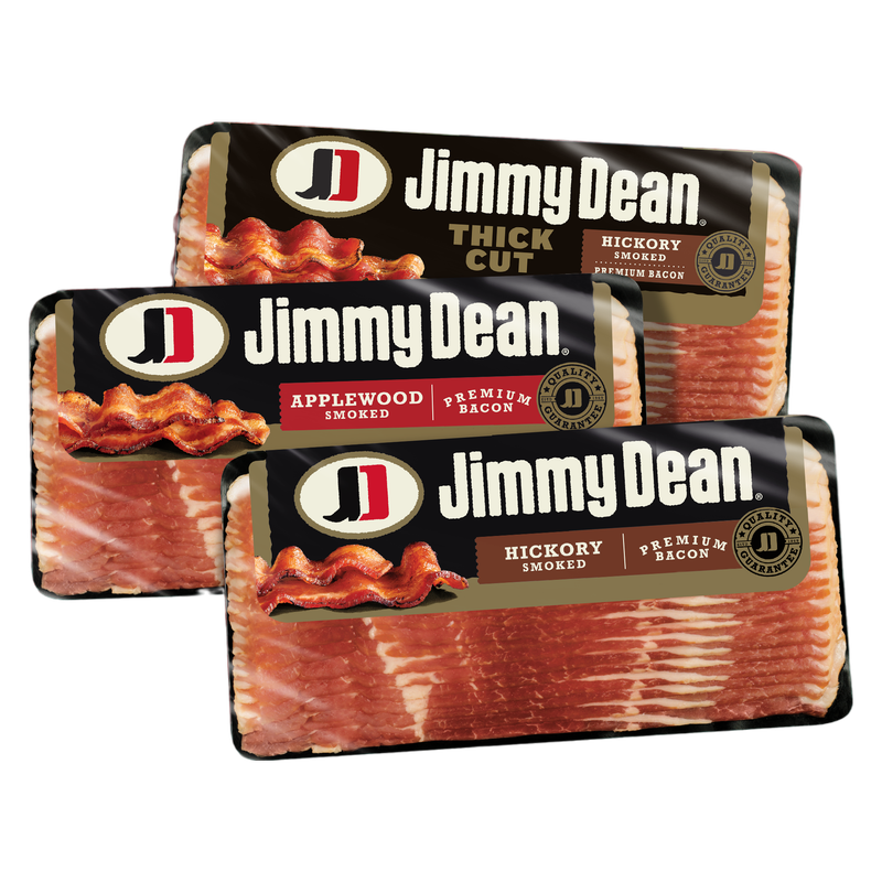 Jimmy Dean Hickory Smoked Bacon - 12oz