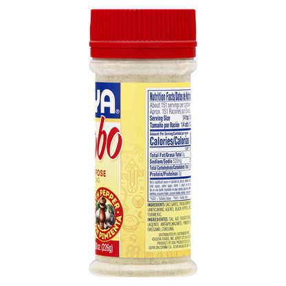 Goya Adobo All Purpose Seasoning with Pepper 8 oz