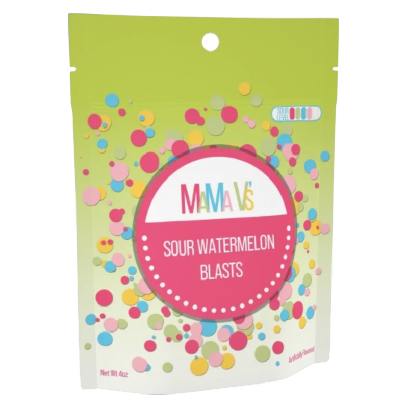 Mama V's Sour Watermelon Blasts, 4 oz