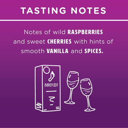 Barefoot Cellars On Tap Pinot Noir Red Wine 3 L Box