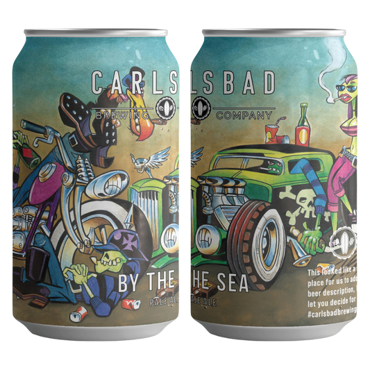 Carlsbad Brewing Co. By The Sea Pale Ale 4pk 16oz Can