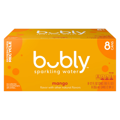 Bubly Mango 8pk 12oz Can