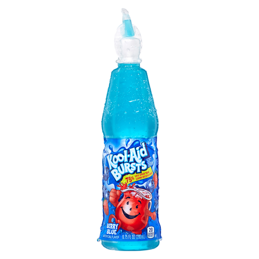 Kool Aid Bursts Berry Blue Juice 6.75oz Btl