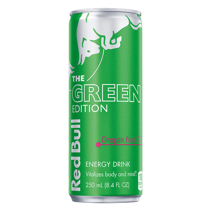 Red Bull Energy Drink The Green Edition Dragon Fruit 8.4oz Can
