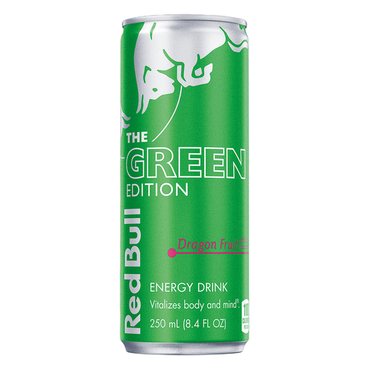 Red Bull Energy Drink The Green Edition Dragon Fruit 8.4oz Can