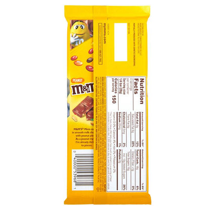 M&M's Peanut Milk Chocolate Bar 3.9oz