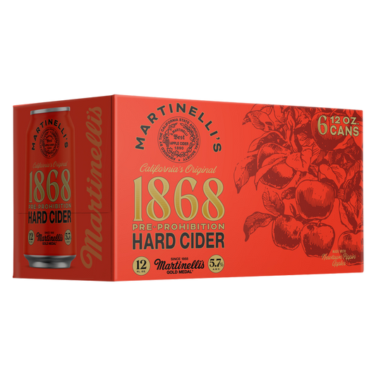 Martinelli's 1868 Cider 6pk 12oz Can