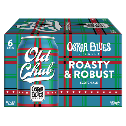 Oskar Blues Old Chub Scottish Ale 6pk 12oz Can 8% ABV