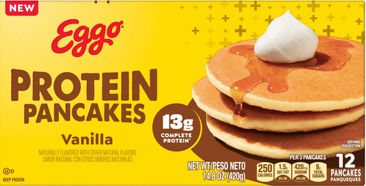 Kellogg's Eggo Protein Pancakes Vanilla 14.8oz