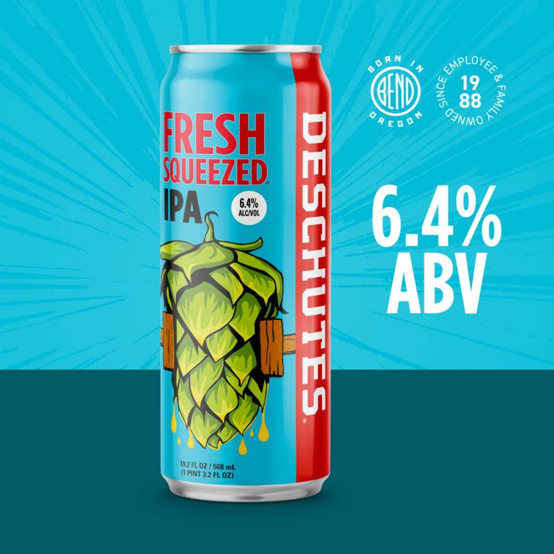 Deschutes Fresh Squeezed IPA 19.2 Can