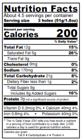 Maple Donut Glazed Donut Holes - 8oz