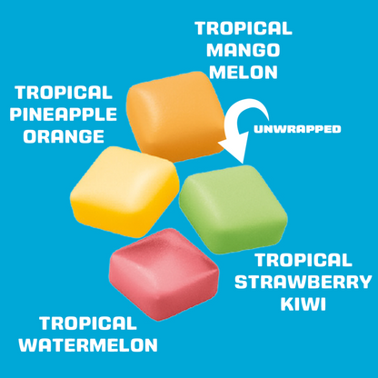 STARBURST MINIS Tropical Chewy Candy , Share Size, 3.5 oz