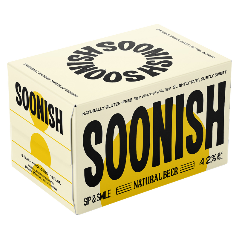 Soonish Natural Beer 6pk 12oz Can 4.2% ABV
