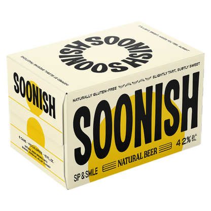 Soonish Natural Beer 6pk 12oz Can 4.2% ABV