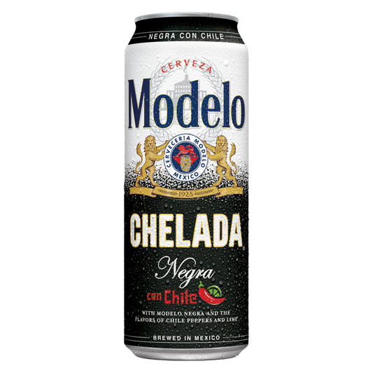 Modelo Chelada Negra Con Chile 24oz Can