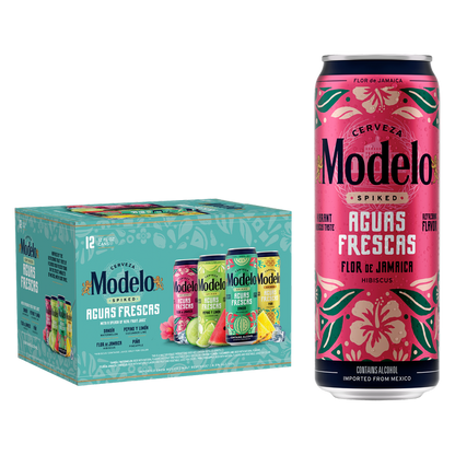 Modelo Spiked Aguas Frescas Variety Pack 12pk 12oz Can 4.5% ABV