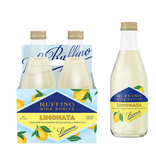 Ruffino Lemon Limonata Wine Spritzer 4pk 12oz Btl
