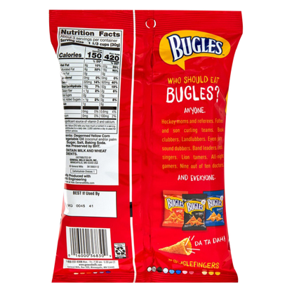 Bugles Original Crispy Corn Snack 3oz