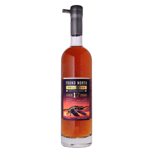Found North Hell Diver Cask Strength Whiskey 17 Year