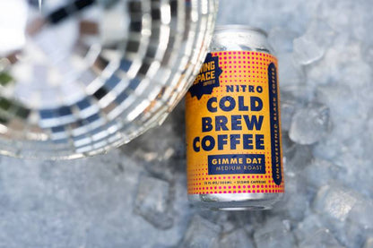 Snowing in Space Gimme Dat Nitro Cold Brew Coffee 12oz Can