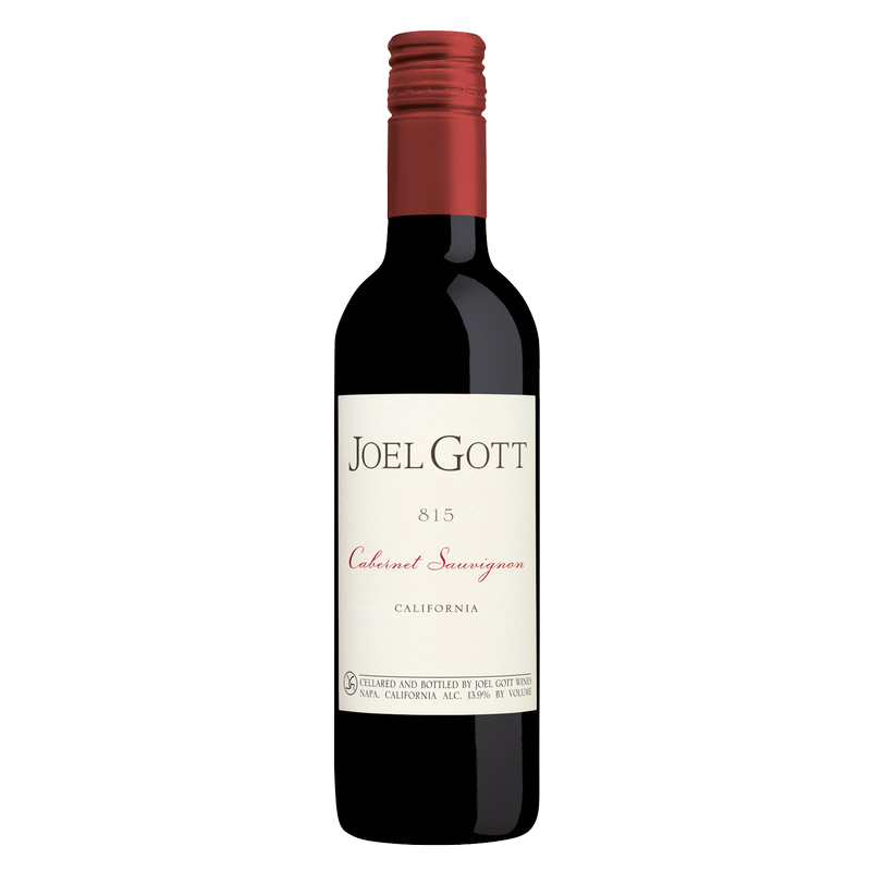 Joel Gott Cabernet Sauvignon 2018 375ml 13.9% ABV