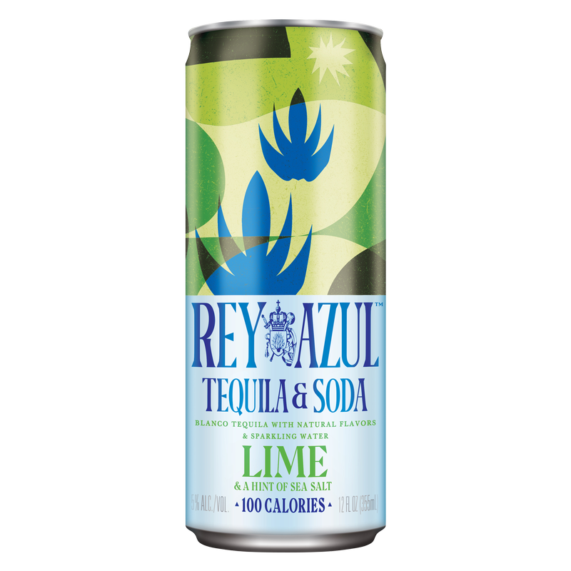Rey Azul Tequila & Soda Variety Pack 8pk 12oz Can 5.0% ABV
