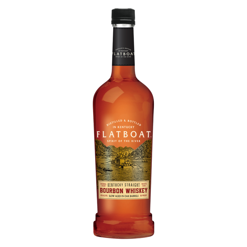 Flatboat Bourbon 750ml (90 Proof)