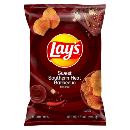 Lay's Southern Sweet Heat Barbeque Potato Chips 7.75oz