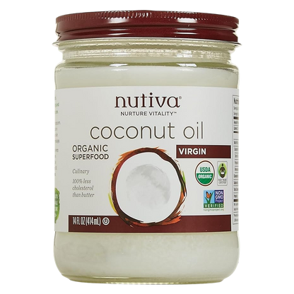 Nutiva Organic Unrefined Virgin Coconut Oil, 14oz.