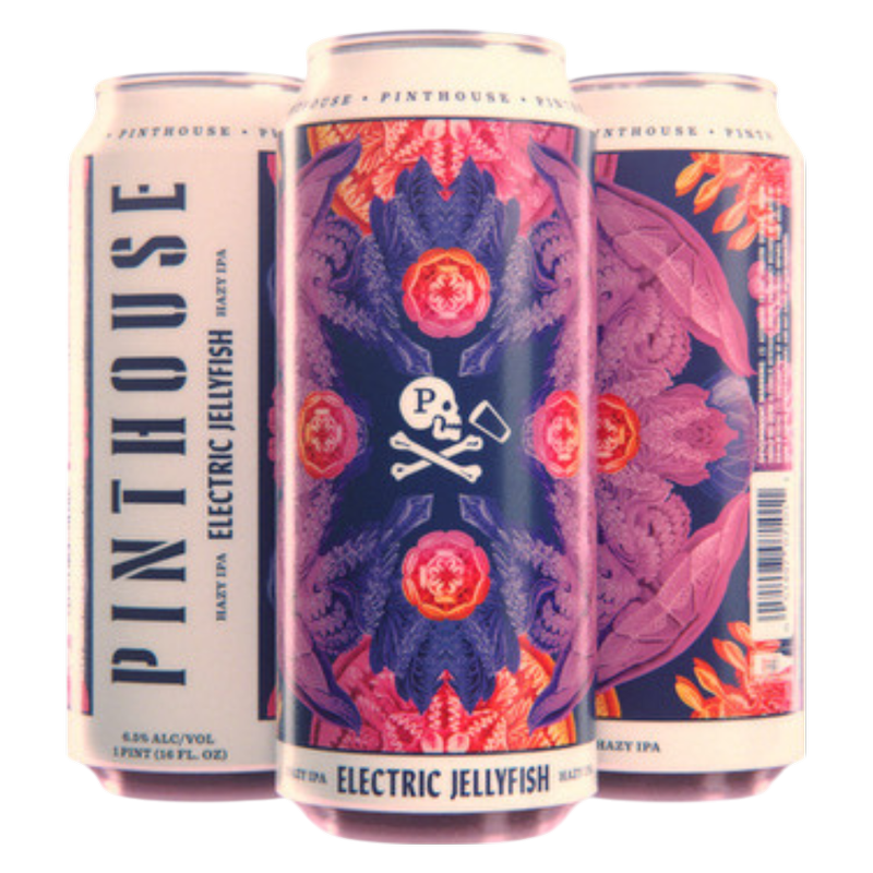 Pinthouse Electric Jellyfish IPA 4pk 16oz Can 6.5% ABV