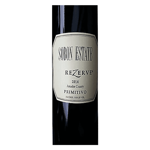 Sobon Estate Primitivo 750ml