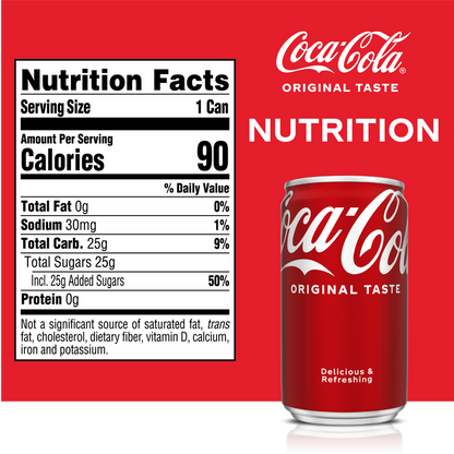 Coca-Cola 6pk 7.5oz Mini Can