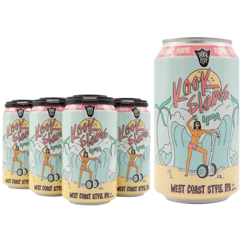 Duck Foot Brewing Co. Kook Slams IPA (6PKC 12 OZ)