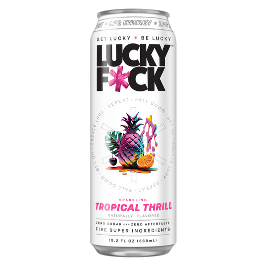 Lucky F*ck Tropical Thrill Energy Drink 19.02oz Can