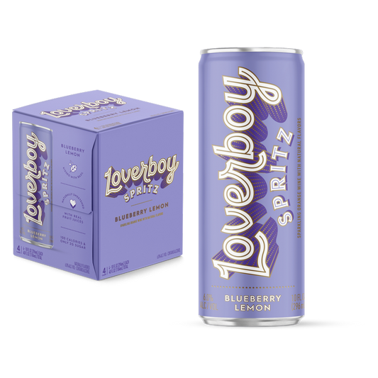 Loverboy Blueberry Lemon Spritz 4pk 250ml Can 6.0% ABV