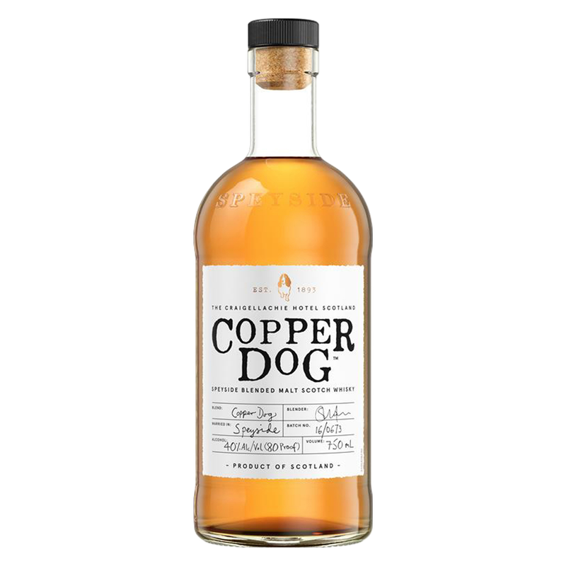 Copper Dog Blended Malt Scotch Whiskey 750 ml  (80 proof)