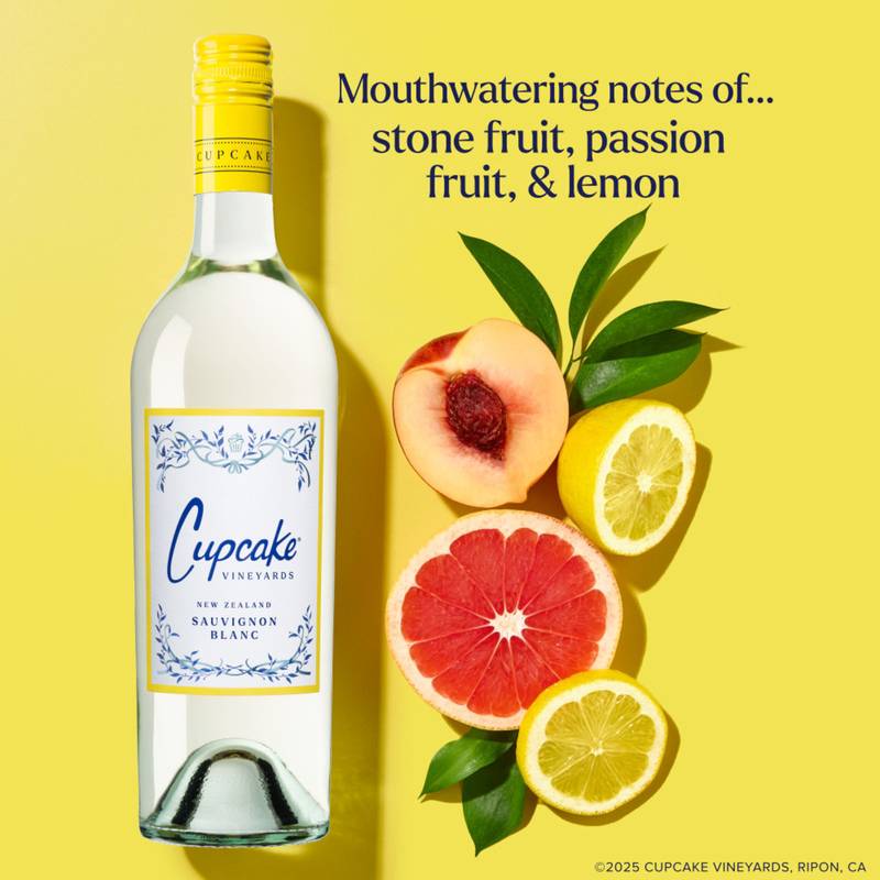 Cupcake Sauvignon Blanc 750ml 12.5 ABV