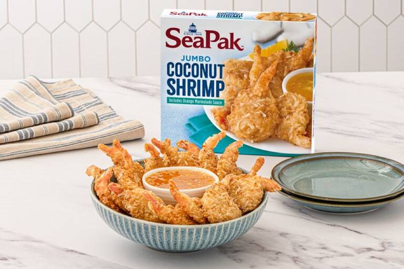 SeaPak Frozen Oven Crispy Breaded Jumbo Coconut Shrimp 10oz