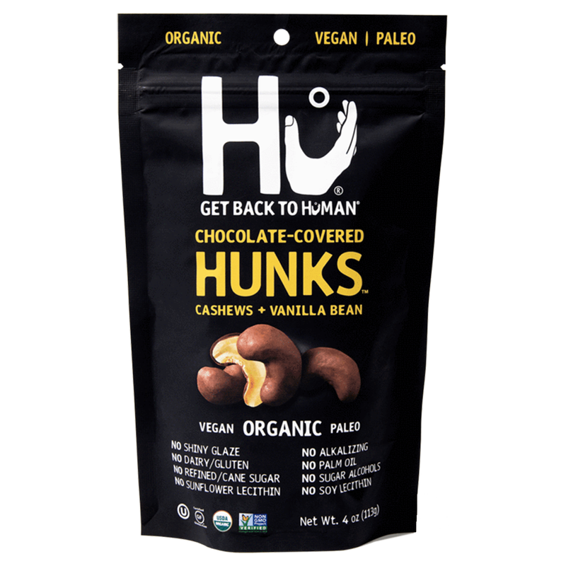 Hu Chocolate Covered Cashew and Vanilla Bean Hunks 4oz