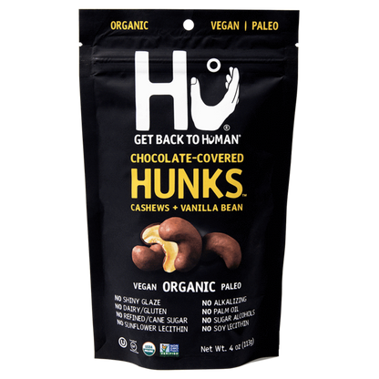 Hu Chocolate Covered Cashew and Vanilla Bean Hunks 4oz